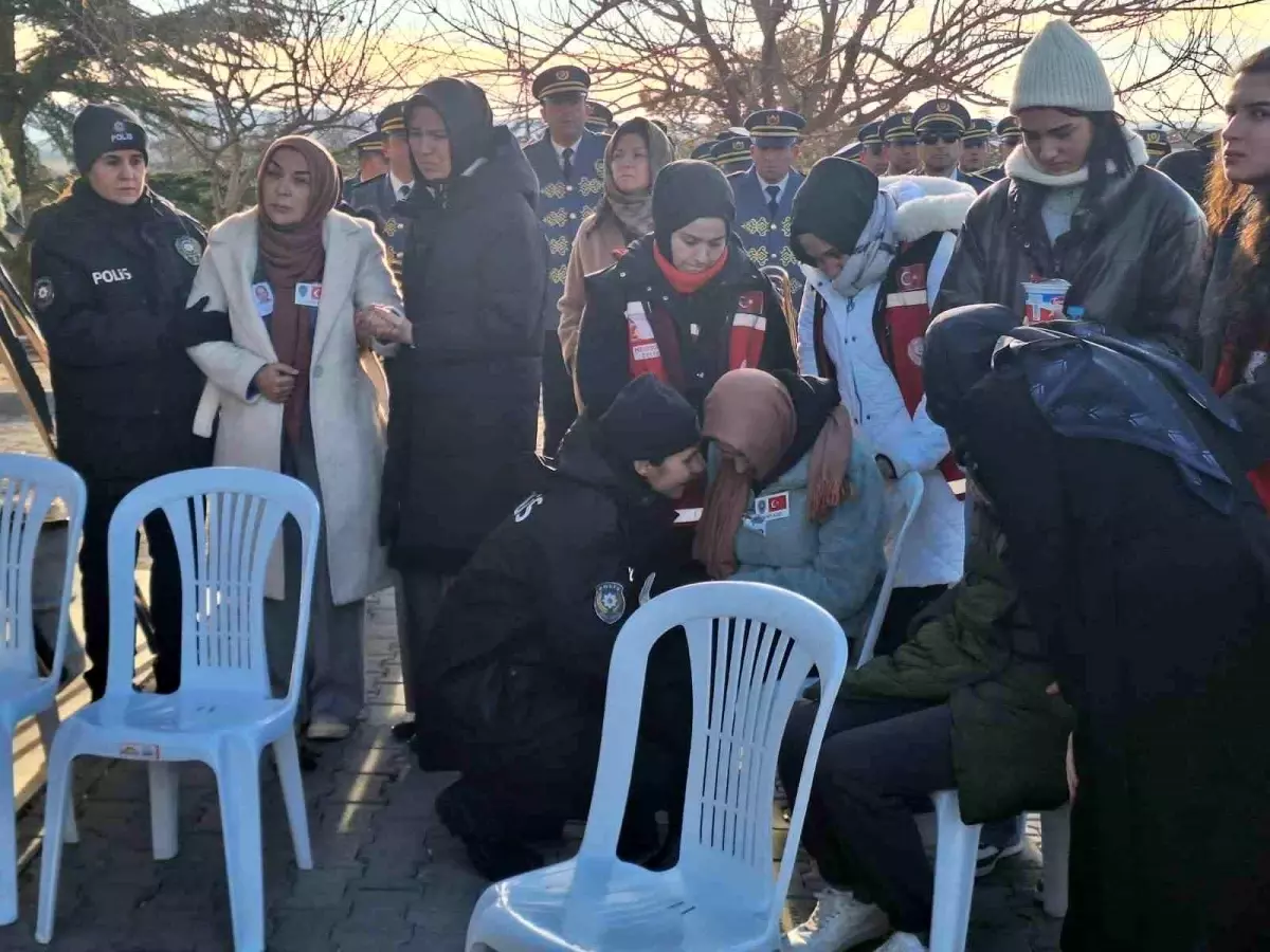 Teröristlerle çıkan çatışmada şehit olan Yasin Koçyiğit, Ankara’da son yolculuğuna uğurlandı