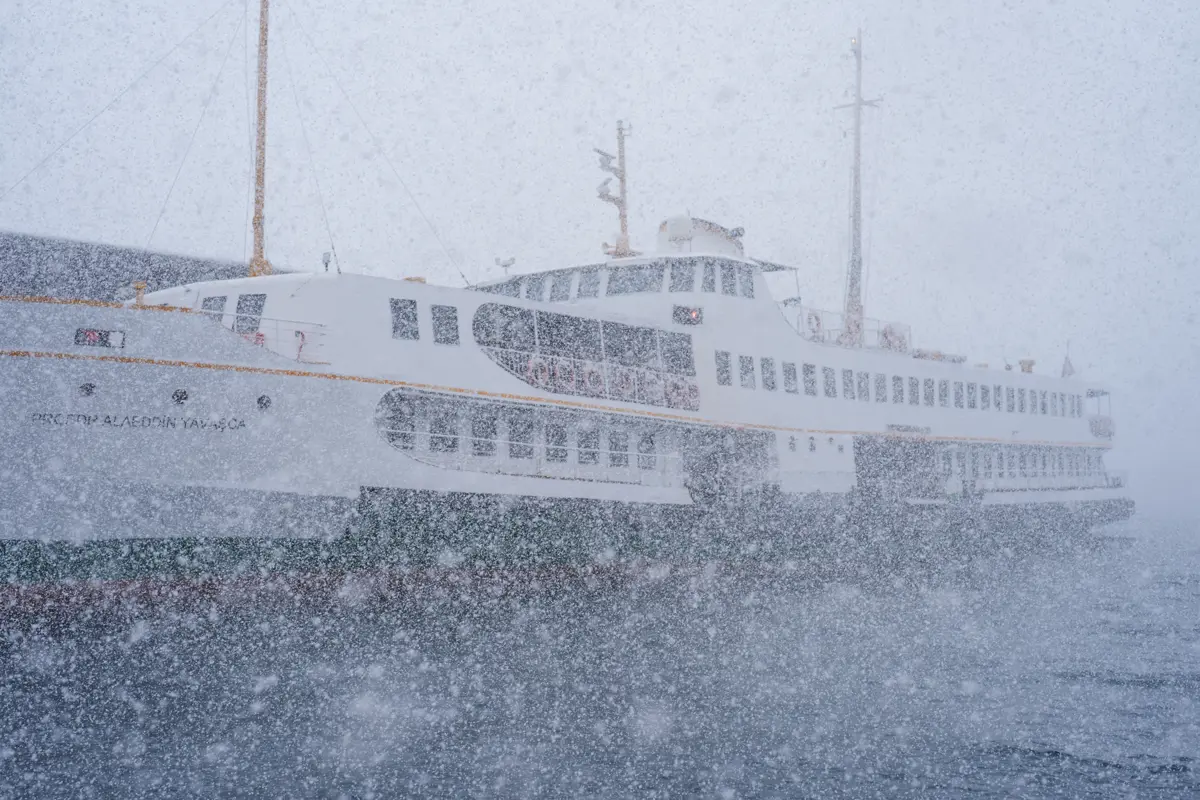 İstanbul’da bazı vapur seferleri iptal edildi